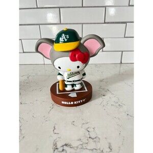 2015 HELLO KITTY "BATTER" VERSION OAKLAND ATHLETICS BOBBLEHEAD A'S